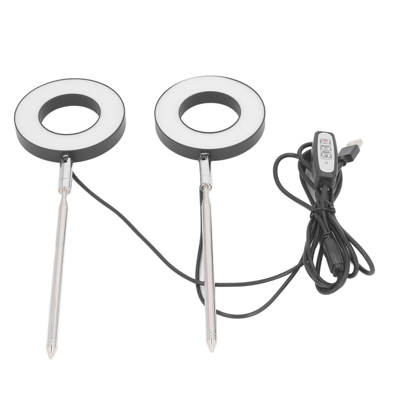 Plant Light Rings Full Spectrum Stretchable 2 Head 4 Speed