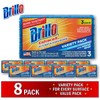 Brillo Estracell Sponges, Premium Long Lasting, Kitchen & Bathroom with