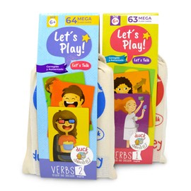 MEGA FLASH CARDS VERBOS EN INGLES 1 Y 2