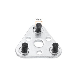 HARFINGTON 4pcs Replacement Triple 4mm Strikers for Welding Metalworking Outdoor Activities Home Use Crafting and DIY Projects Welding Equipment Outdoor Activities in Camping Barbecue