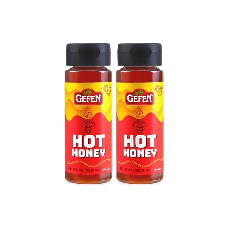 Gefen Hot Honey, 12 oz (2 Pack) | Sweet &