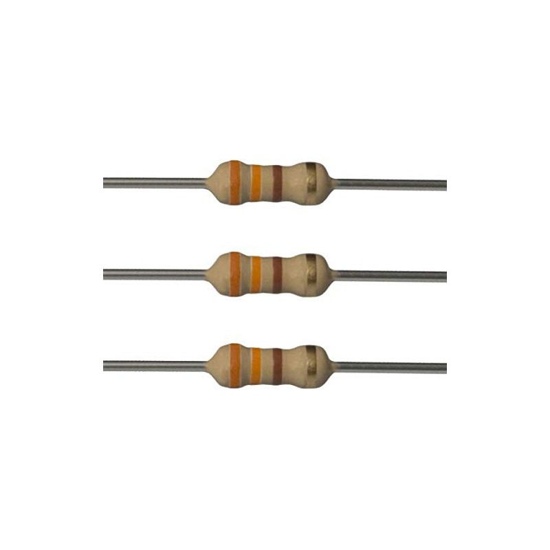 E-Projects 10EP514330R 330 Ohm Resistors, 1/4 W, 5% (Pack of