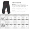 LETAOTAO Mens Big and Tall Full Elastic Waist Pants Stretch