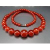 Stone Street AAAA Carnelian Necklace Natural Stone Achieving Goal Power