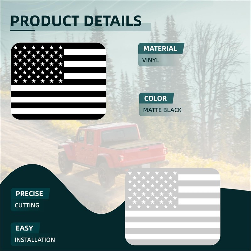 car Window Decal Stickers Compatible with GMC