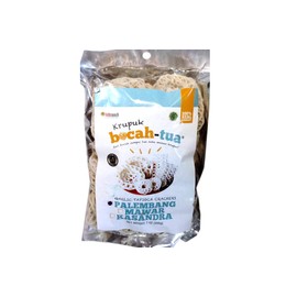 Bocah-Tua Kerupuk Palembang (Garlic Tapioca Raw Crackers) - 7oz (Pack of 3)