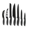 Professional Black Kitchen Knife Set, Chef Knife Set & Steak