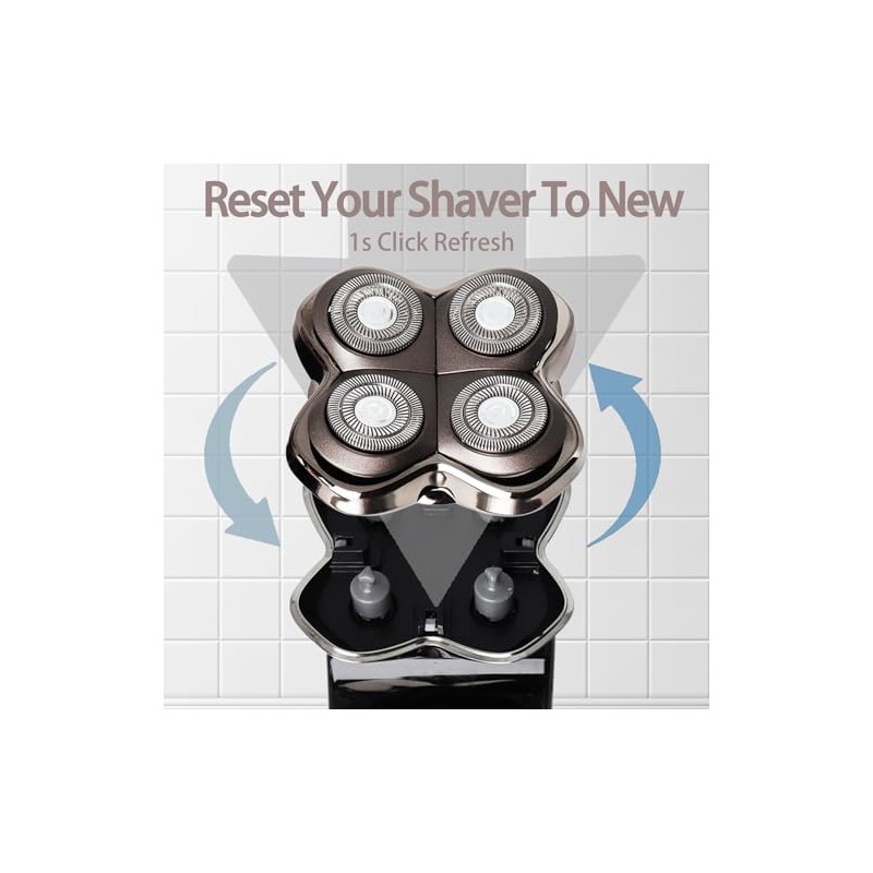 3Pack Professional Replacement Head for Shaver Gold Pro, Silver Pro,