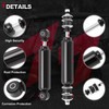 TEMSONE Golf Cart Front and Rear Shock Absorbers Compatible with