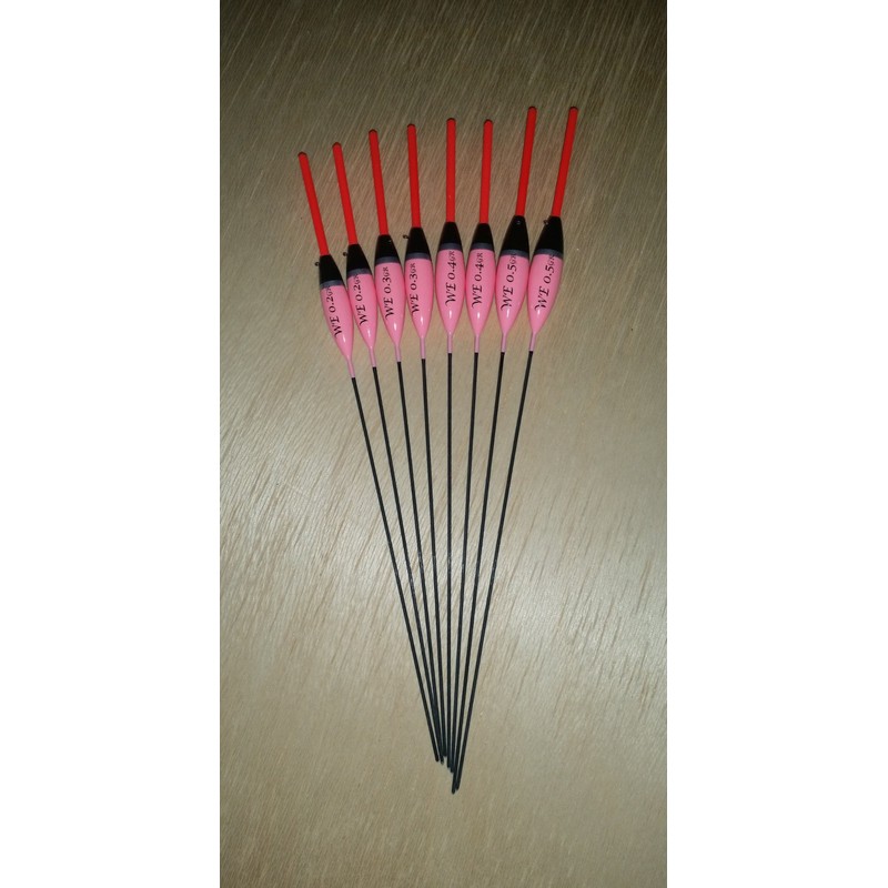 8 x Assorted Pole Floats (Pack 337R8)