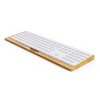 SAMDI Wood Keyboard Tray Holder Magic Keyboard with Numeric Keypad
