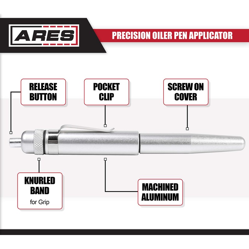 ARES 70004 - Precision Oiler Pen Applicator - Precisely Applies