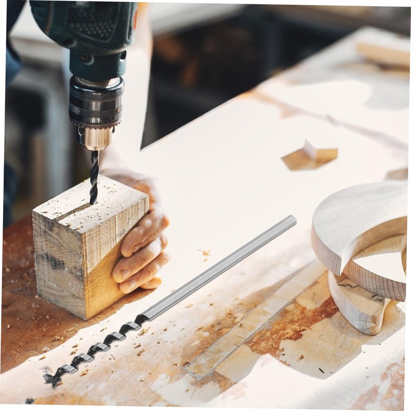 Mobestech Square Drill Bits for Woodworking Carbon Steel Square Hole