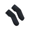 2Pcs Black Baby Stroller Armrest Cover, Soft Handle Protector, Removable