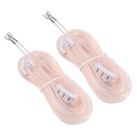 ALMOCN 2 Pack 300 Ohm FM Antenna T Shape Dipole Radio Ant with Spade Terminal for Indoor Digital HD Radio Table Top FM Radio Home Stereo Receiver AV Audio Vedio Home Theater Receiver