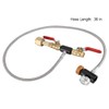 CO2 Adapter,G1/2 CO2 Cylinder Refill Adapter with Hose Gasket Accessories