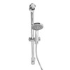 Shower Rail Set Handheld Shower Head Adjustable Slide Bar with