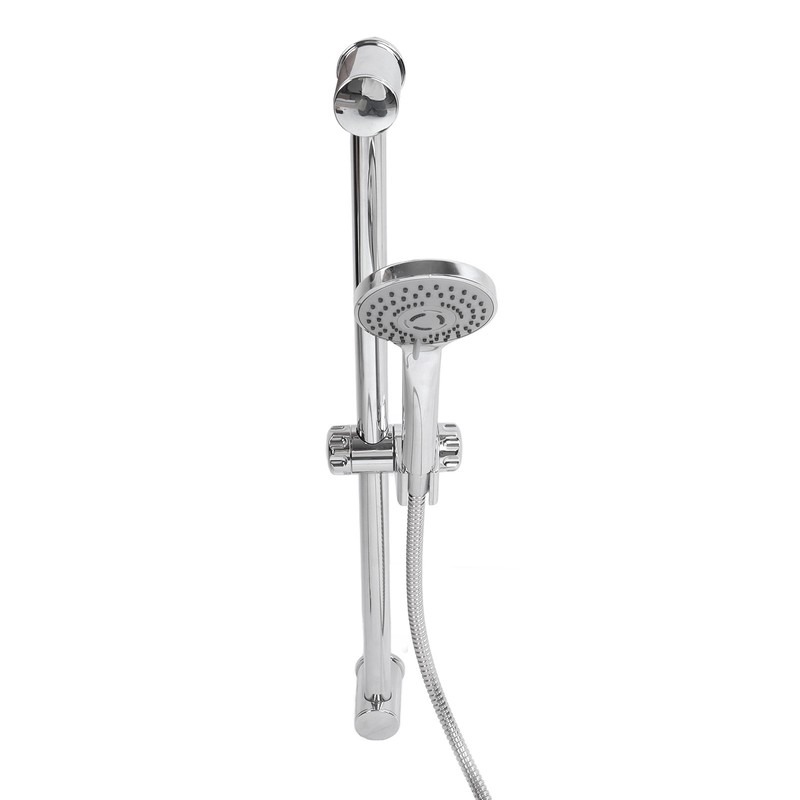 Shower Rail Set Handheld Shower Head Adjustable Slide Bar with