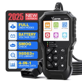 VDIAGTOOL VDIAGTOOL VD30 Pro Car Code Reader, OBD2 Scanner Diagnostic Tool for Cars and Trucks, Check Engine Code Reader, OBD2 Scanner with Reset, Live Data, Freeze Frame, I/M Readiness for All OBDII Vehicles