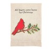 Mud Pie Lodge Cardinal Towel, 14" x 21"
