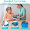 Vive Spill-Proof Scoop Bowl & Plate Set (1 Pack) Adaptive