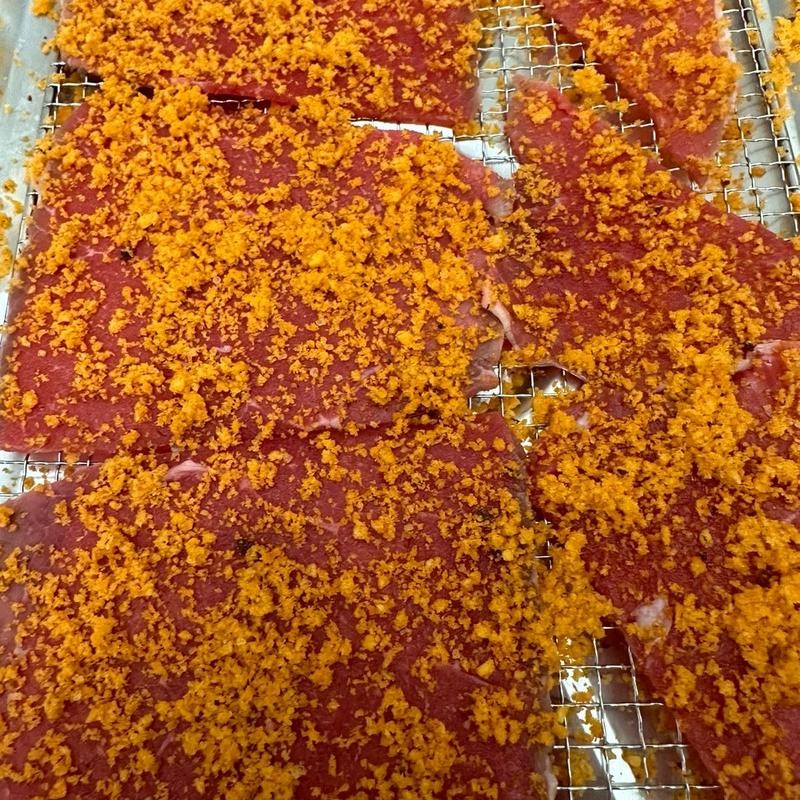 Flamin Jalapeno cheddar crunchy jerky chips