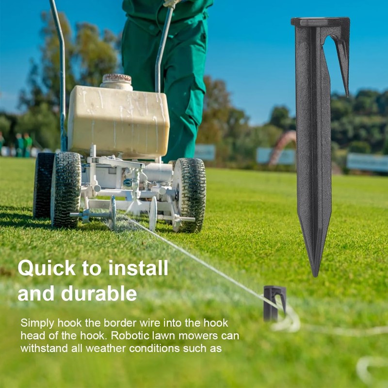 UEAVOID Pack of 30 Ground Pegs for Robotic Lawnmower Boundary