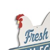 Fresh Farm Eggs Metal Sign - Vintage Farmhouse Kitchen Sign