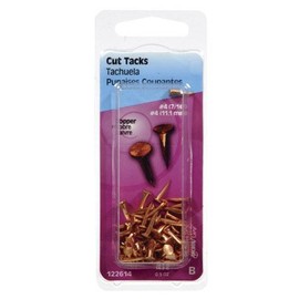 Hillman No. 4 x 7/16 in. L Copper Cut Tacks 0.5 pk