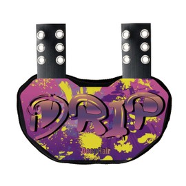 Deepflair Sports Football Back Plate Breathable Rugby Back Pads Hard Shell Lower Back Protector Curved Design Football Lower Back Protect Sports Protective Accessories for Youth, Kids and Adults