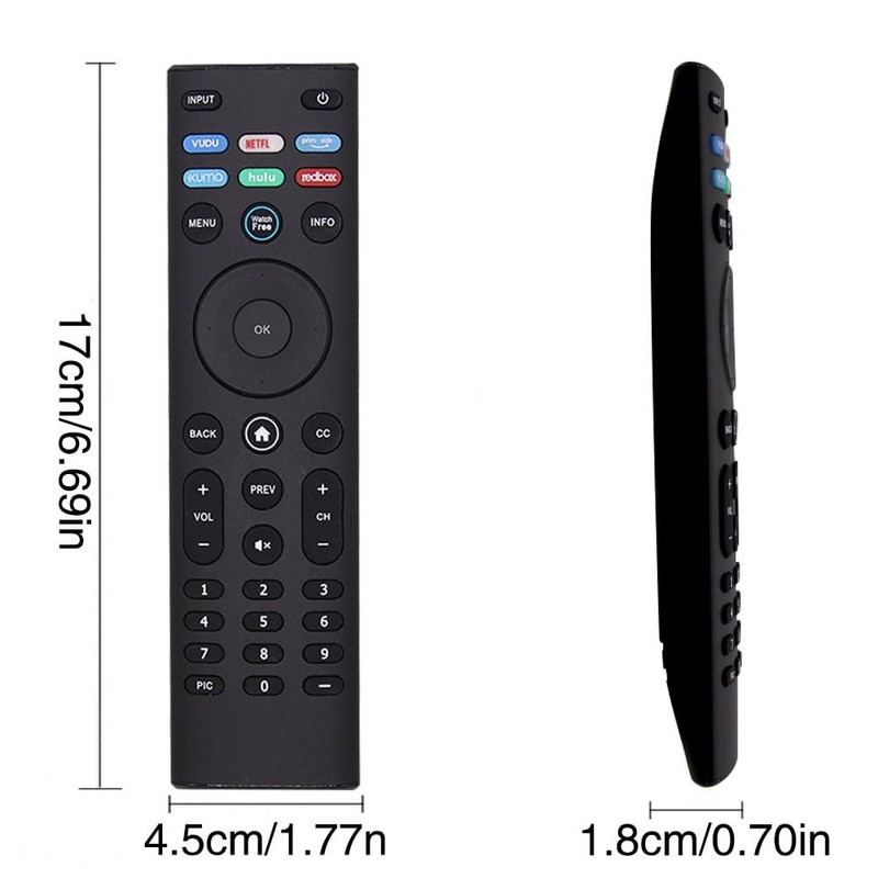 Universal Remote Control for Vizio Smart TV LED LCD HD