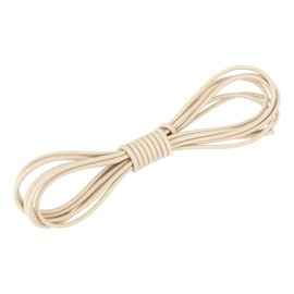 DMiotech 1/8 Inch Shock Cord, 10 Feet Khaki Bungee Cord Tent Pole Shock Cord Round Elastic Kayak Rope Stretch String Marine Grade Heavy Polyester for DIY Projects Tie Downs