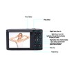 Cryfokt 5K Digital Camera, 72MP 16X Zoom Digital Cameras with