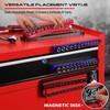Magnetic Socket Holder Organizer Set: Detachable Drive Sockets Storage Tray,