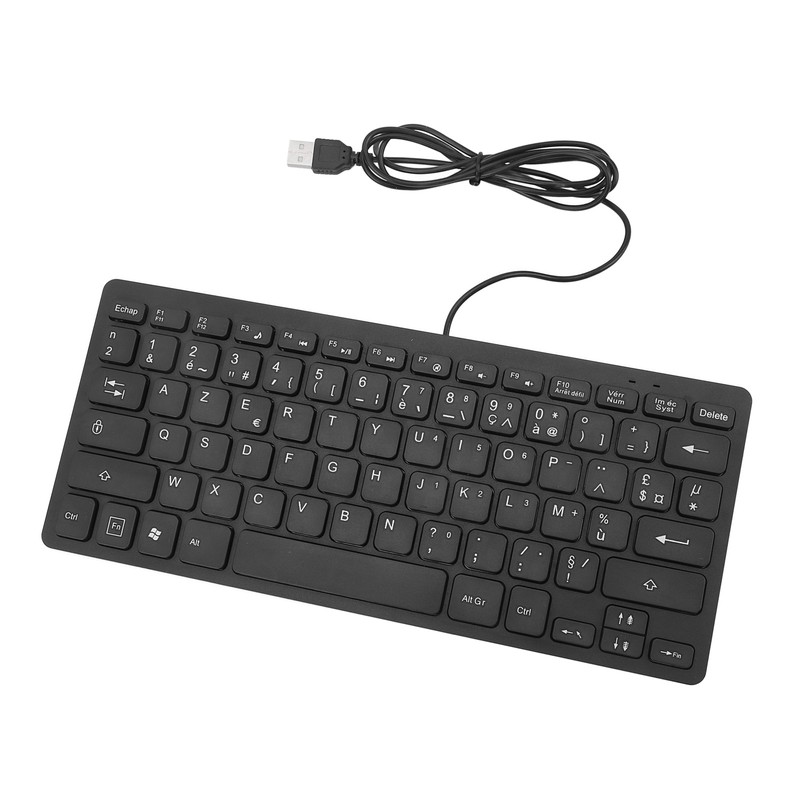 78 Keys Language Ultra Thin Keyboard Plug and Play Splash