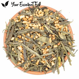 Your ExcellenTEA - Genmaicha 玄米茶 Brown Rice Sencha Green Loose Leaf Tea Japanese Style 150g