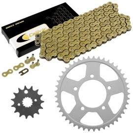 Suzuki Drive Chain & Sprockets Kit for Suzuki GSX750F Katana 750 1998 1999 2000-2006