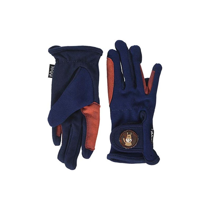 Toggi Kids Medal Gloves Riding Pants - Navy, Large