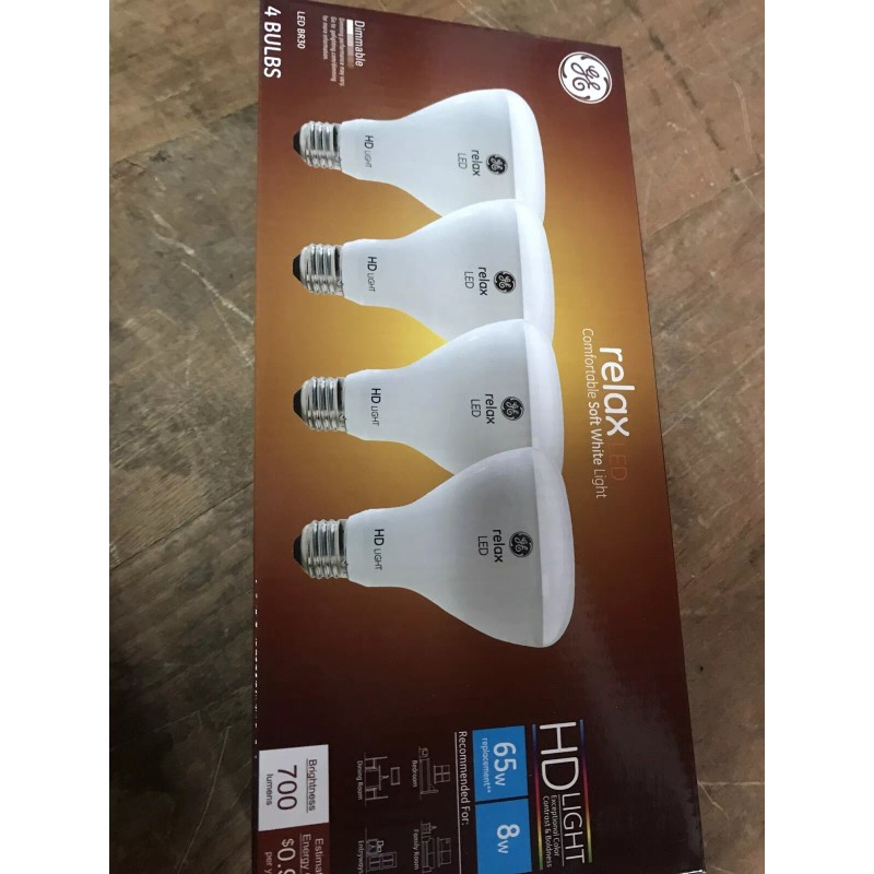 GE Soft White 65W Replacement LED Light Bulb Indoor Floodlight