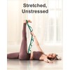 Tumaz Yoga Stretching Strap, 10 Thin-Loop Strap for Physical Therapy,