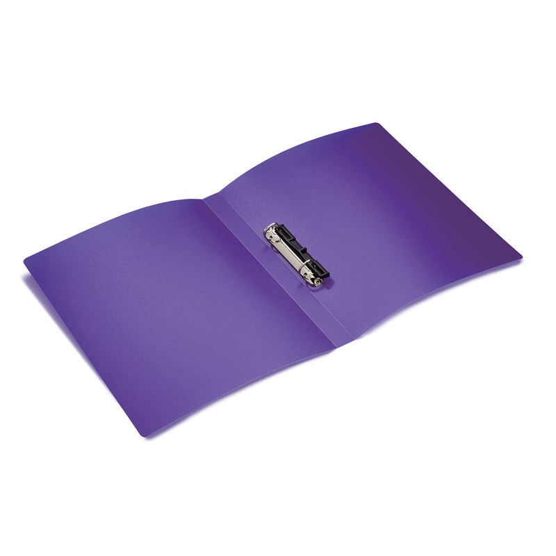 HERMA 19183 A4 Translucent Purple Slim 2 Ring Binder Strong