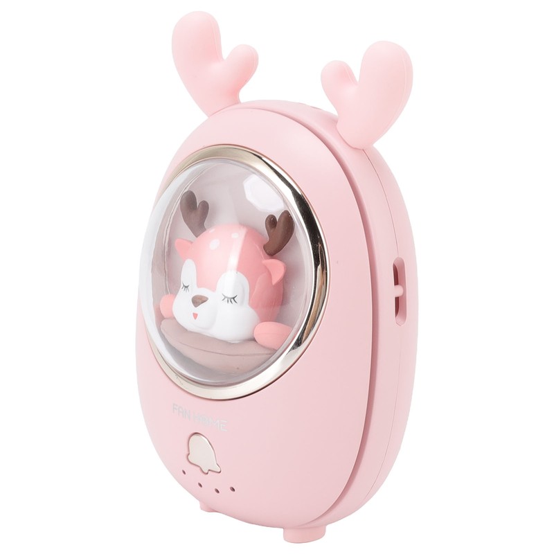 Portable Neck Fan Cute Pet Multifunction 3 Speeds Low Noise