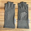 Guantes de compresión para artritis para hombres y mujeres, gris,