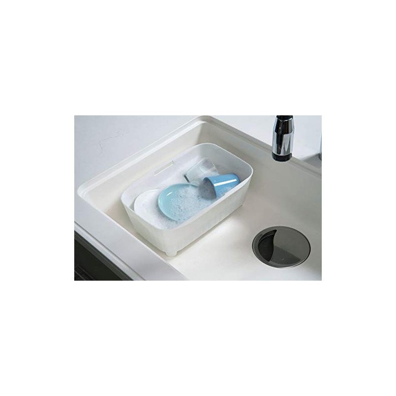 Tombow Washtub, Vertical and Horizontal Drain with Nozzle, Made in