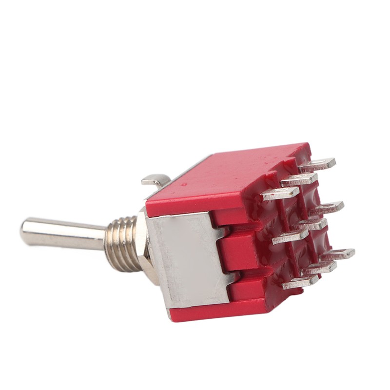 5Pcs ONON 2 Position Toggle Switch 3PDT 9 Pin 6mm