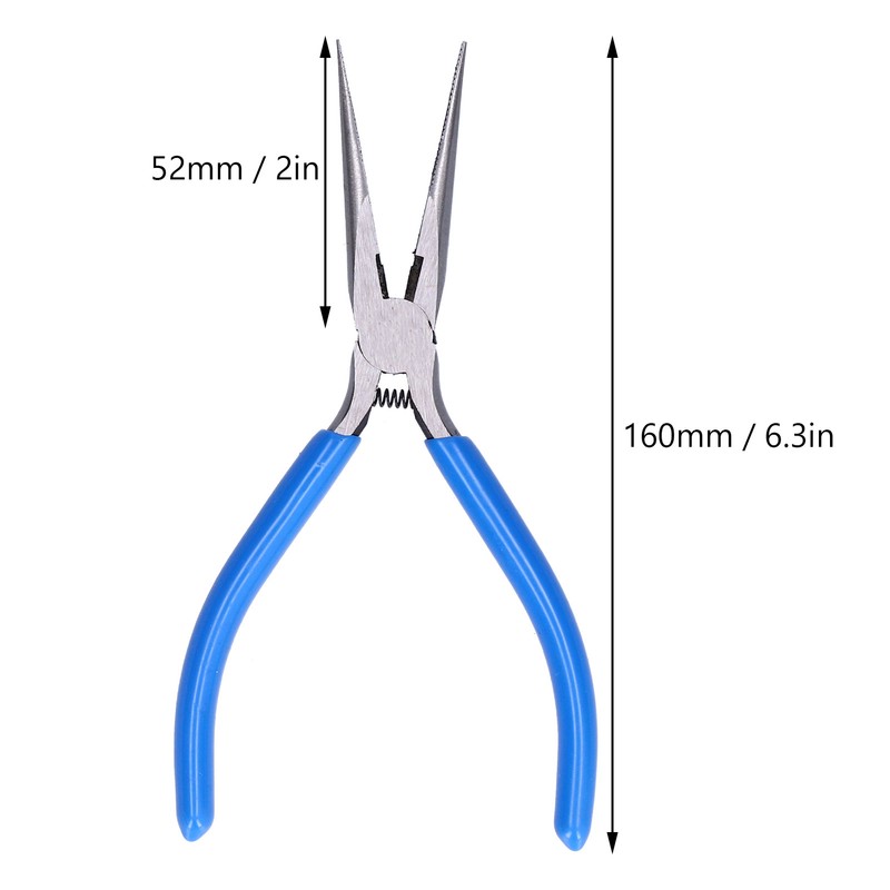 Needle Nose Pliers Wire Stripper Chrome Vanadium Steel Handheld Wire