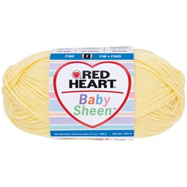 Prima Marketing Red Heart Baby Sheen Yarn, Sunshine