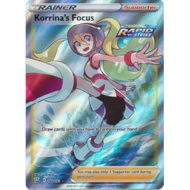Korrina's Focus - 160/163 - Full Art Ultra Rare - Sword & Shield - Battle Styles