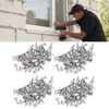 200Pcs Self Drilling Screw M4.2x13 Round Washer Head Stainless Steel