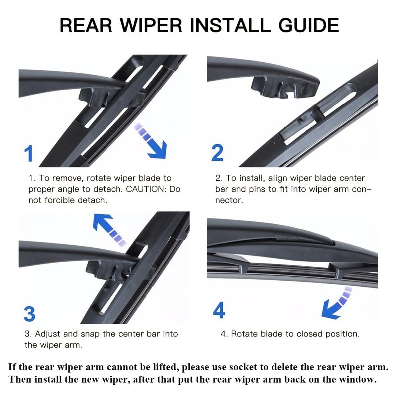 WINNERS Wiper Blades for Honda HRV 2023 2024 2025, OEM
